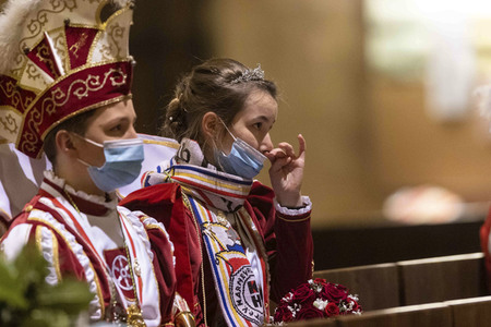 Karnevalistischer Gottesdienst in Erfurt