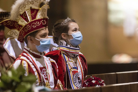 Karnevalistischer Gottesdienst in Erfurt