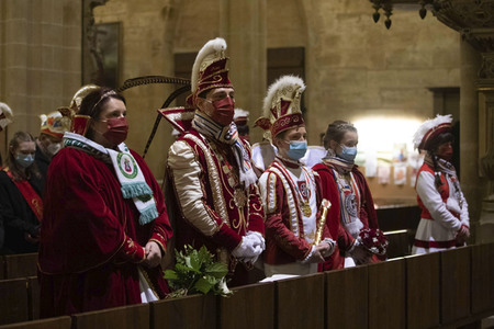 Karnevalistischer Gottesdienst in Erfurt