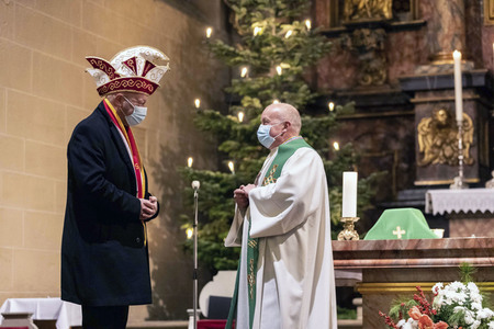Karnevalistischer Gottesdienst in Erfurt