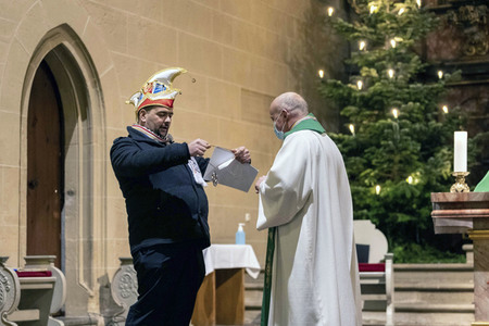 Karnevalistischer Gottesdienst in Erfurt