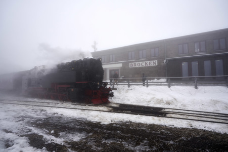 Harzer Schmalspurbahn in Schierke