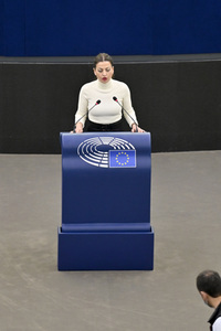 Wahl der neuen EU-Präsidentin im Europäischen Parlament in Straßburg