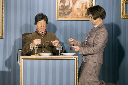 Theatervorstellung 'Das Ei ist hart! Ein Loriot-Abend' in Dresden