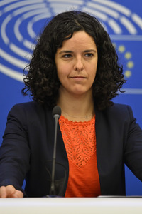 Pressekonferenz der Fraktion Die Linke im EU-Parlament in Straßburg