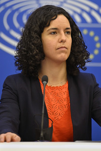 Pressekonferenz der Fraktion Die Linke im EU-Parlament in Straßburg