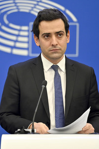 Pressekonferenz der Fraktion Renew Europe im EU-Parlament in Straßburg