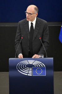 Gedenkfeier für David Sassoli im Europäischen Parlament in Straßburg