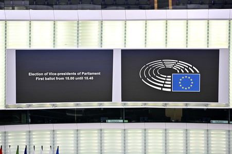 Wahl der Vizepräsidenten des Europäischen Parlaments in Straßburg