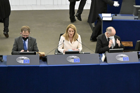 Wahl der Vizepräsidenten des Europäischen Parlaments in Straßburg