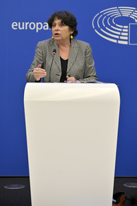 Pressekonferenz der Grünen im Europäischen Parlament in Straßburg