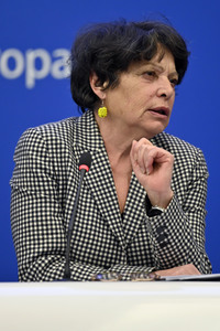 Pressekonferenz der Grünen im Europäischen Parlament in Straßburg
