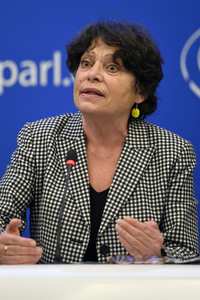 Pressekonferenz der Grünen im Europäischen Parlament in Straßburg