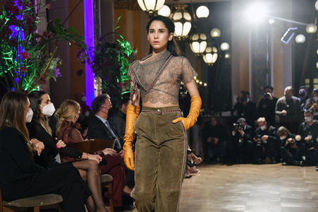 Ollendiek Fashion Show auf der Frankfurt Fashion Week Herbst/Winter 2022