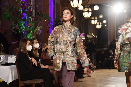Ollendiek Fashion Show auf der Frankfurt Fashion Week Herbst/Winter 2022