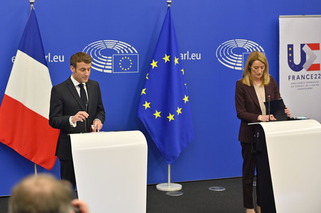 Pressestatement zur zur französischen EU-Ratspräsidentschaft in Straßburg