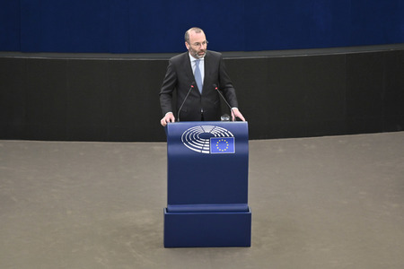 Plenartagung im Europäischen Parlament in Straßburg