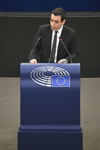 Plenartagung im Europäischen Parlament in Straßburg