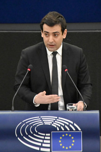 Plenartagung im Europäischen Parlament in Straßburg