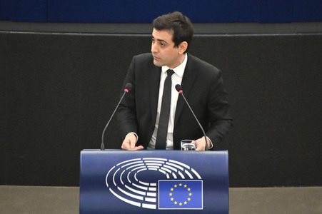 Plenartagung im Europäischen Parlament in Straßburg