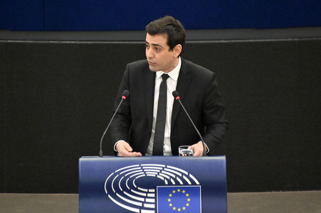 Plenartagung im Europäischen Parlament in Straßburg