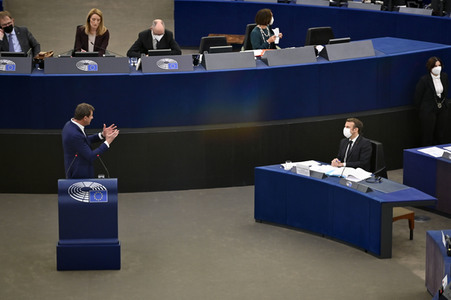 Plenartagung im Europäischen Parlament in Straßburg