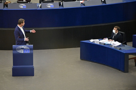 Plenartagung im Europäischen Parlament in Straßburg