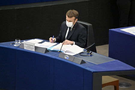 Plenartagung im Europäischen Parlament in Straßburg