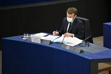 Plenartagung im Europäischen Parlament in Straßburg