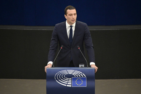 Plenartagung im Europäischen Parlament in Straßburg