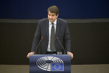 Plenartagung im Europäischen Parlament in Straßburg