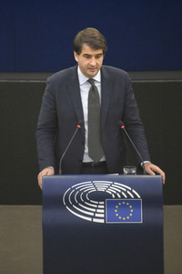 Plenartagung im Europäischen Parlament in Straßburg