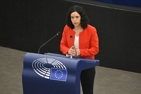 Plenartagung im Europäischen Parlament in Straßburg