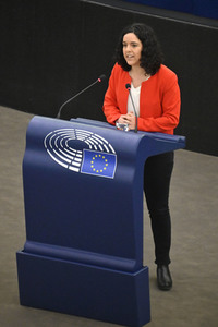 Plenartagung im Europäischen Parlament in Straßburg