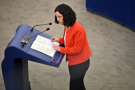 Plenartagung im Europäischen Parlament in Straßburg