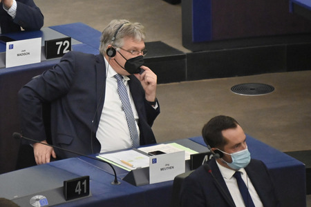 Plenartagung im Europäischen Parlament in Straßburg