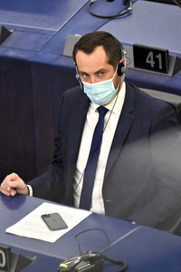 Plenartagung im Europäischen Parlament in Straßburg