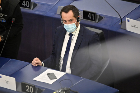 Plenartagung im Europäischen Parlament in Straßburg