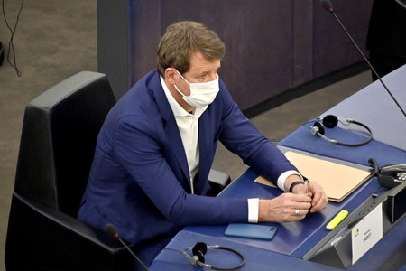 Plenartagung im Europäischen Parlament in Straßburg