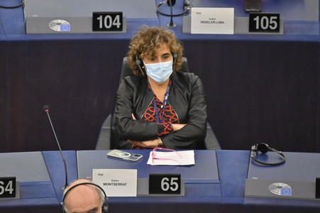 Plenartagung im Europäischen Parlament in Straßburg