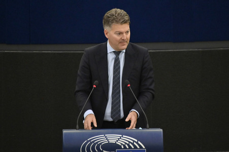 Plenartagung über den Digital Services Act im EU-Parlament in Straßburg
