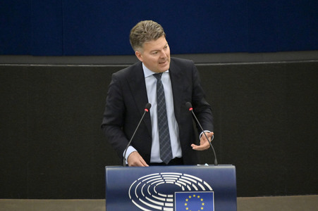 Plenartagung über den Digital Services Act im EU-Parlament in Straßburg