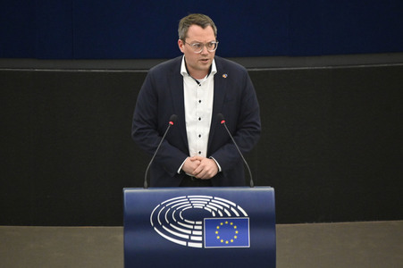 Plenartagung über den Digital Services Act im EU-Parlament in Straßburg