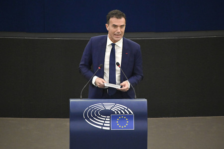 Plenartagung über den Digital Services Act im EU-Parlament in Straßburg