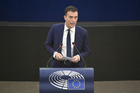 Plenartagung über den Digital Services Act im EU-Parlament in Straßburg