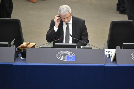 Plenartagung über den Digital Services Act im EU-Parlament in Straßburg