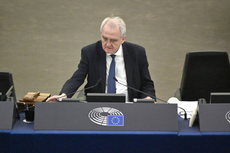 Plenartagung über den Digital Services Act im EU-Parlament in Straßburg