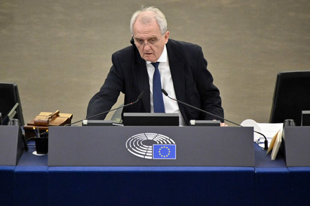 Plenartagung über den Digital Services Act im EU-Parlament in Straßburg