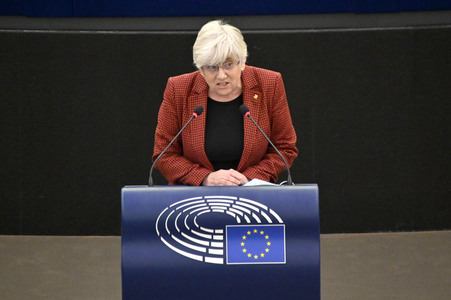 Plenartagung über den Digital Services Act im EU-Parlament in Straßburg