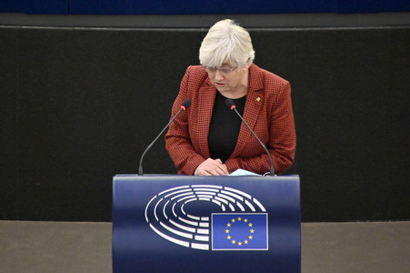 Plenartagung über den Digital Services Act im EU-Parlament in Straßburg